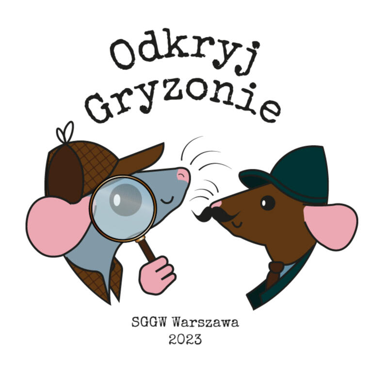 Logotype for rodent show 2023