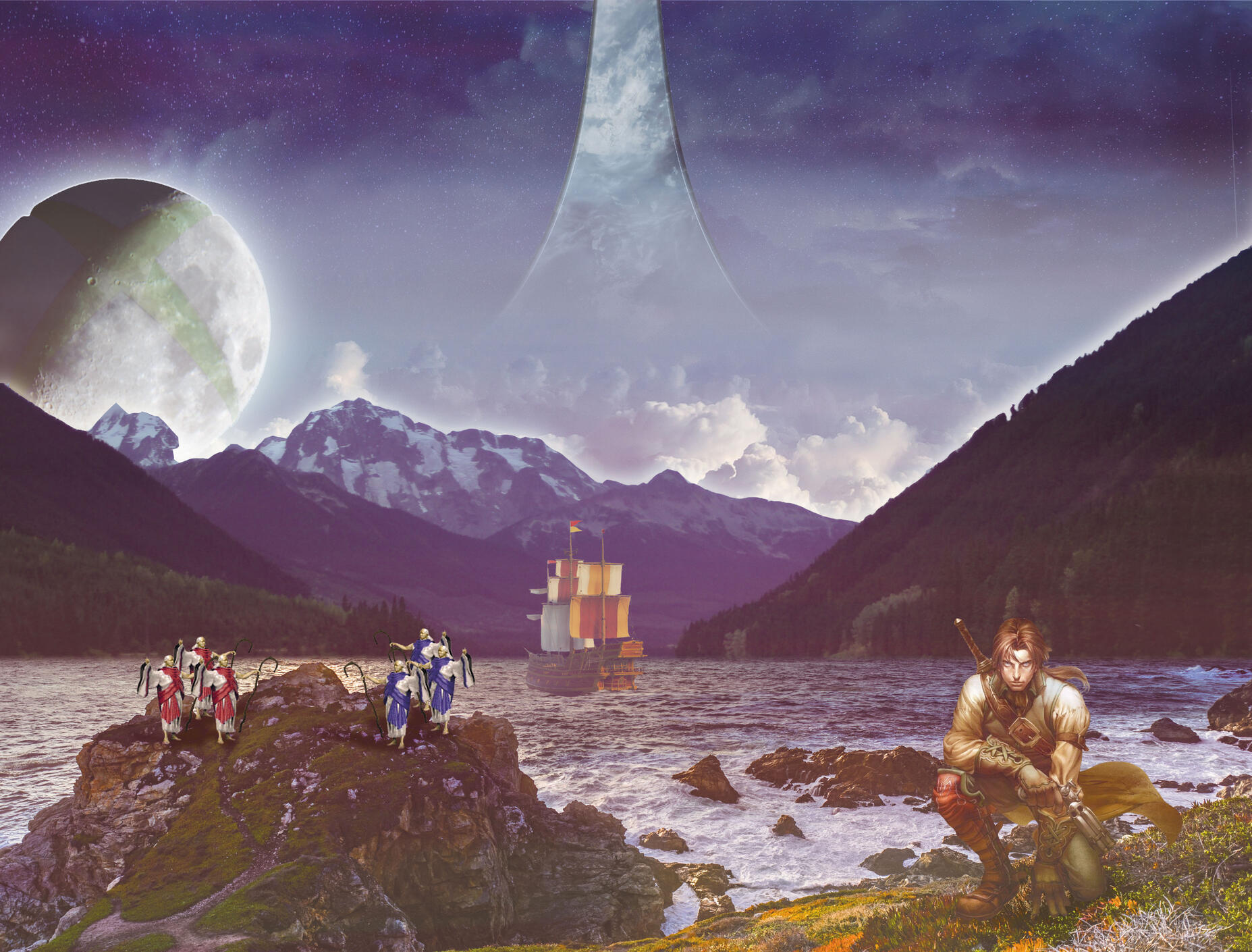 Personal work; Photomanipulation in Photoshop